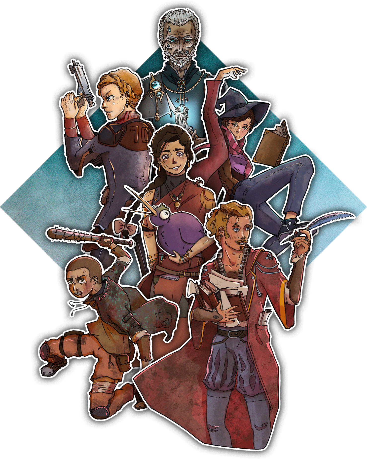 Le collectif (enfin, ses personnages, du moins)